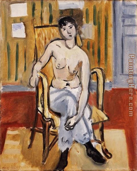 seatd figure painting - Henri Matisse seatd figure art painting